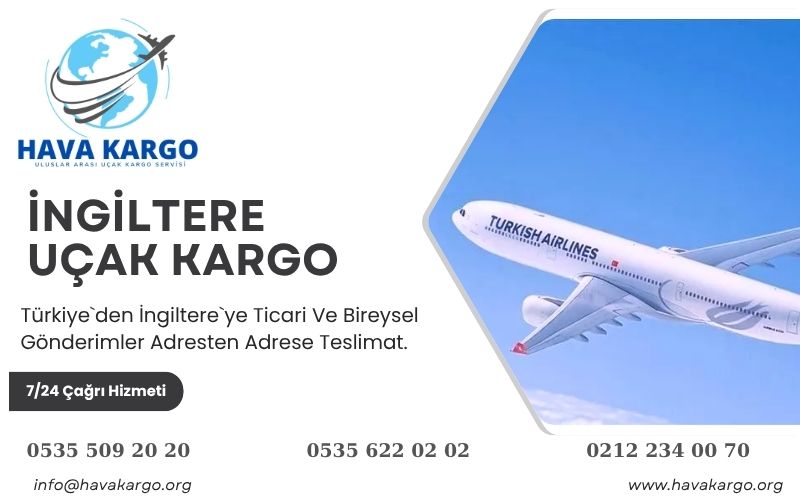 İngiltere Uçak Kargo