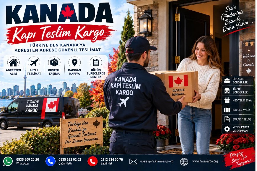 Kanada Kapı Teslim Kargo