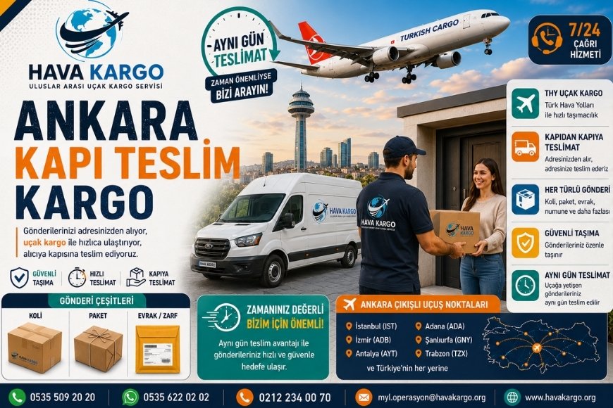 Ankara Kapı Teslim Kargo