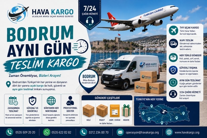 Bodrum Aynı Gün Kargo