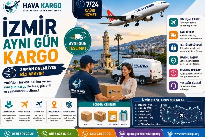 İzmir Aynı Gün Kargo
