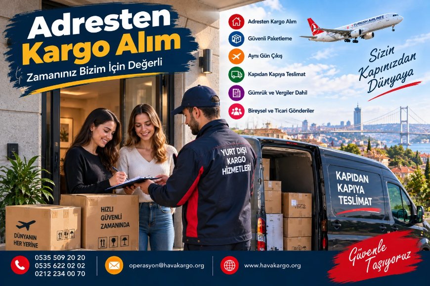 Adresten Kargo Alım