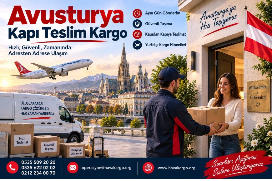 Avusturya Kapı Teslim Kargo