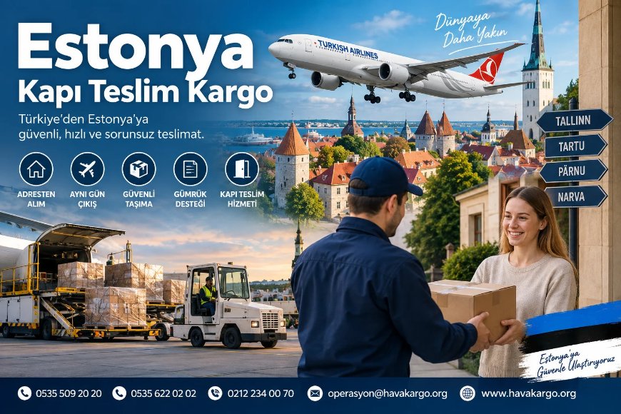 Estonya Kapı Teslim Kargo
