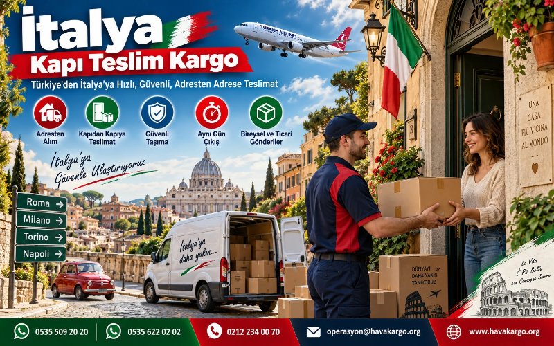 İtalya Kapı Teslim Kargo