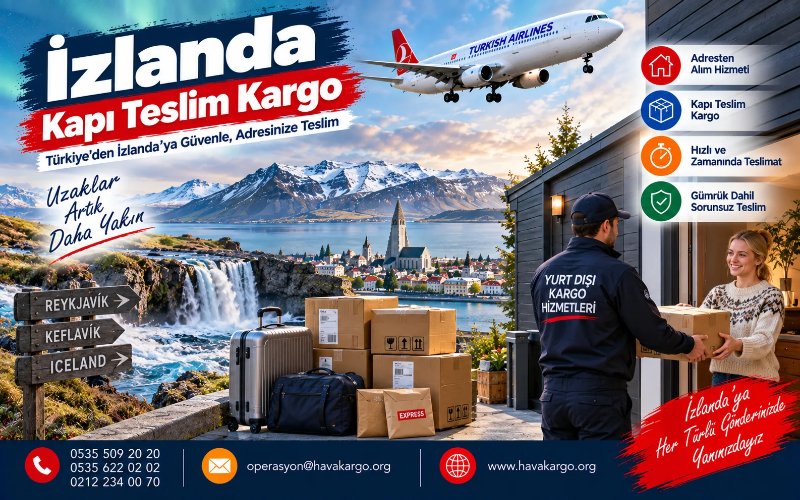 İzlanda Kapı Teslim Kargo