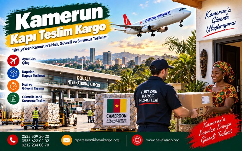 Kamerun Kapı Teslim Kargo