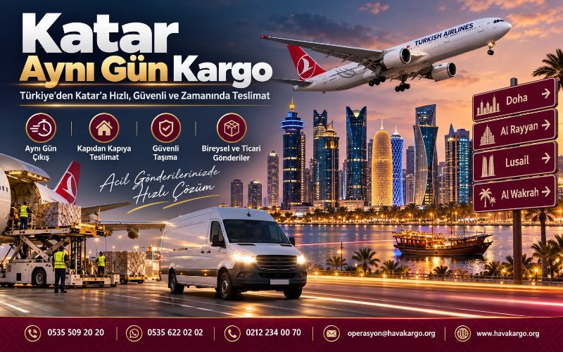 Katar Aynı Gün Kargo