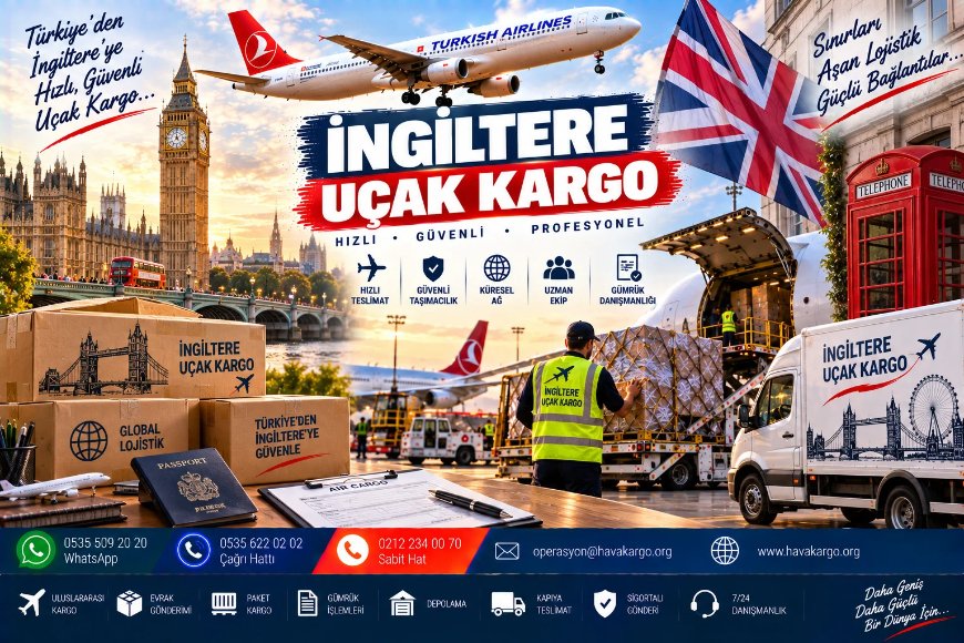 İngiltere Uçak Kargo