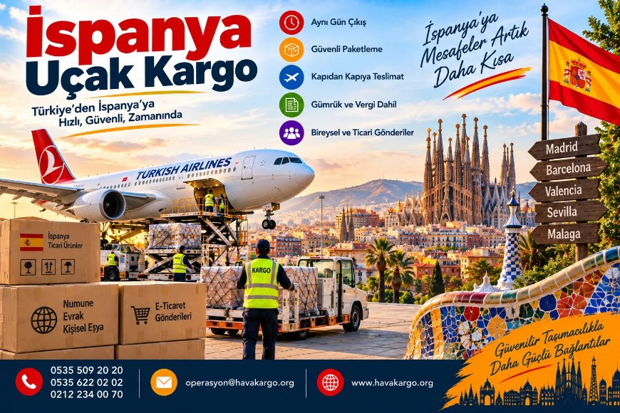 İspanya Uçak Kargo