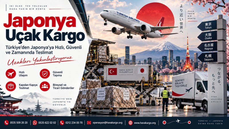 Japonya Uçak Kargo